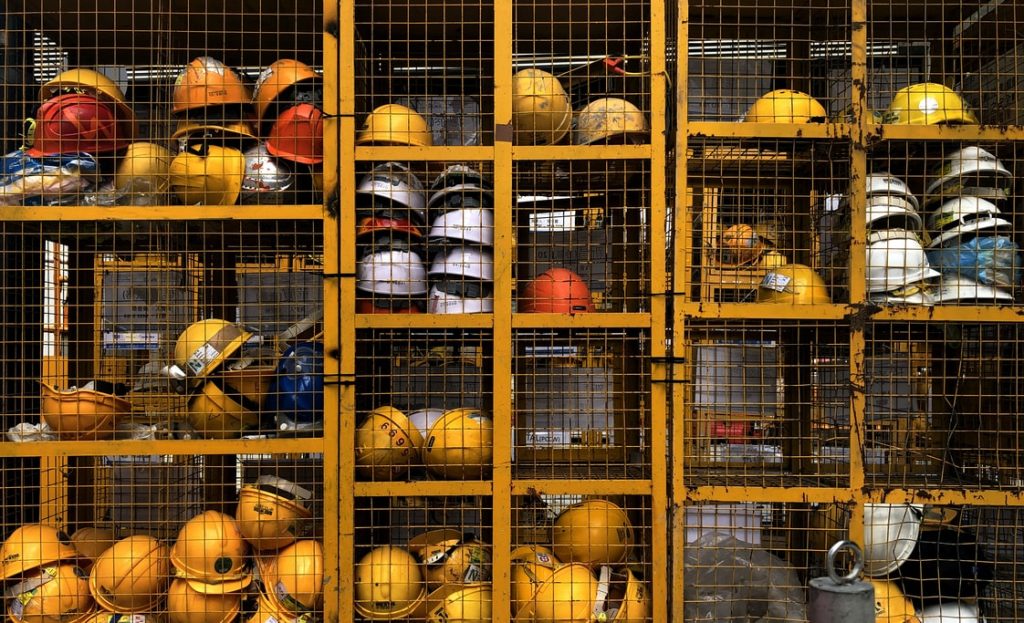 What is the hard hat colour code 10 Site helmets