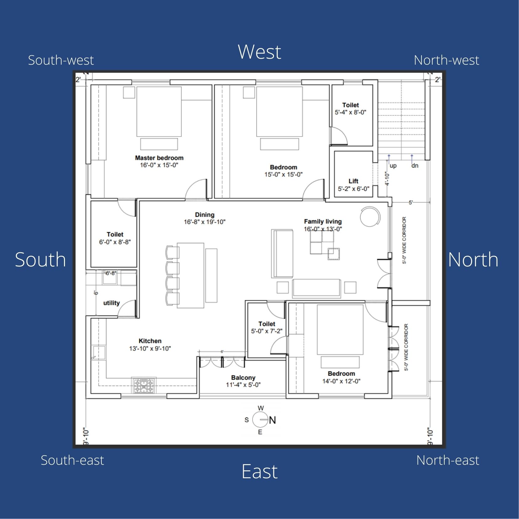 entire floor apartment 