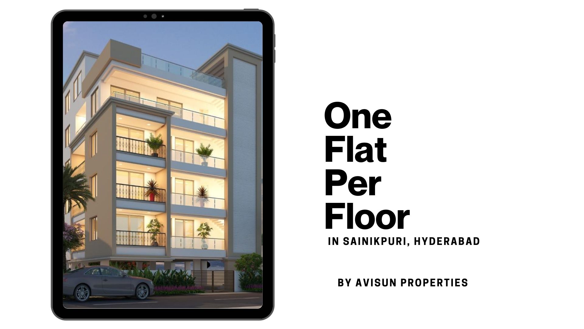 Would a flat in Hyderabad give you the most especially if you are buying a 3BHK independent floor apartment? 1 flat in hyderabad