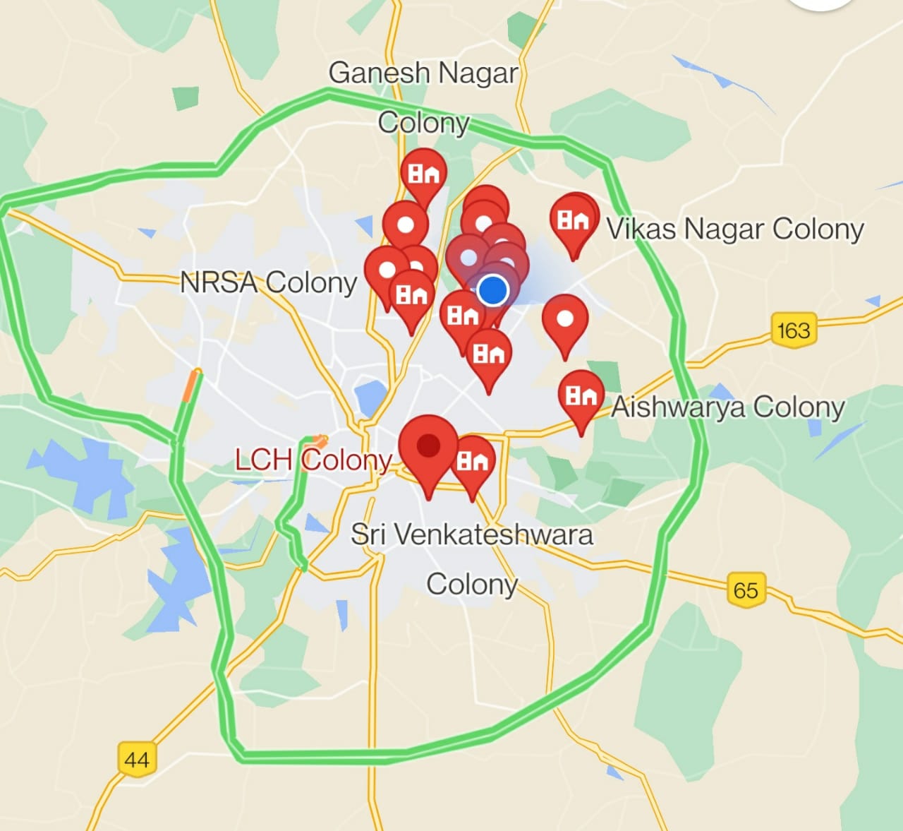 Hi Tension Road: a fast-developing shopping hub in Sainikpuri, Yapral locality in Hyderabad 3 Colonies in Hi tension road | Shopping hub in sainikpuri