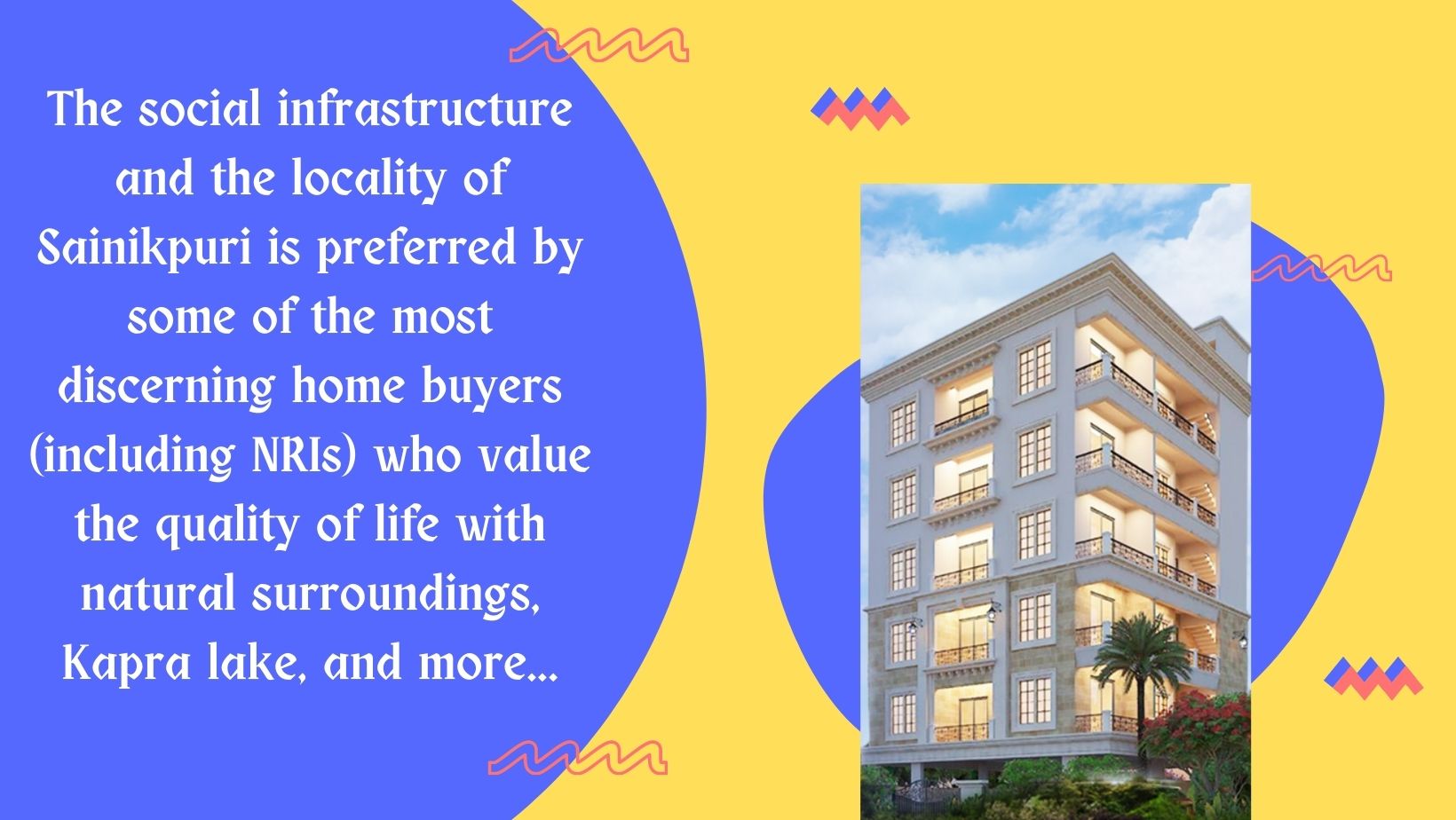 3 BHK builder floor apartment Investment in Sainikpuri, Hyderabad - an attractive proposition for investors! 7 The builder floor apartment investment in Sainikpuri gives high returns