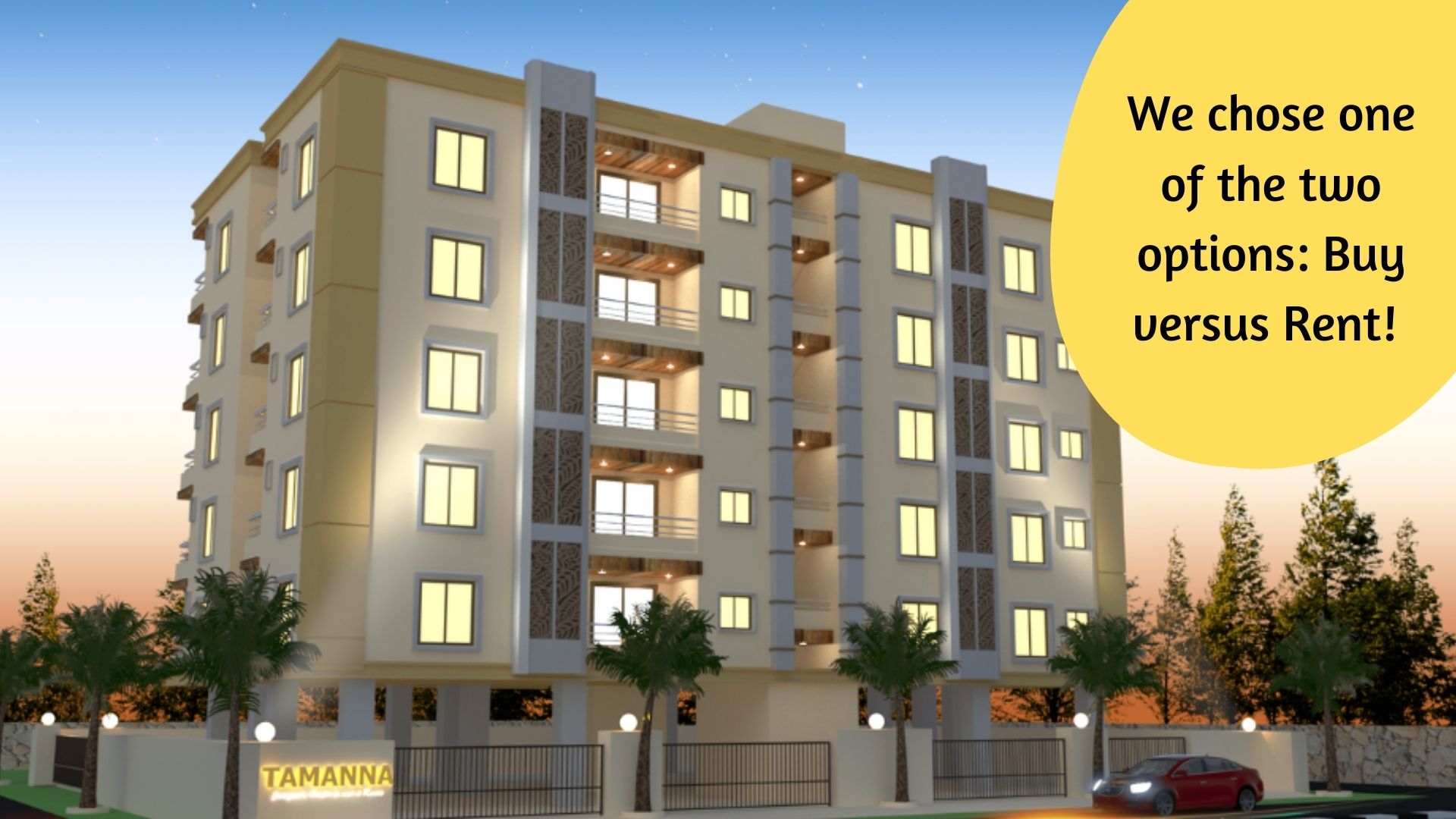 Renting Vs. Owning A Home(2/3 BHK) In India: A Perspective! 1 Buy versus Rent