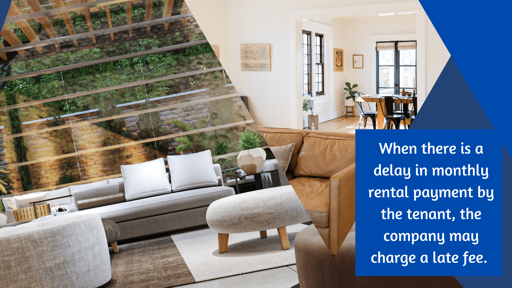 Charges, responsibilities, and perspectives while hiring a ‘Property Management Services' company in India! 5 When there is a delay in monthly rental payment by the tenant, the property management company may charge a late fee.