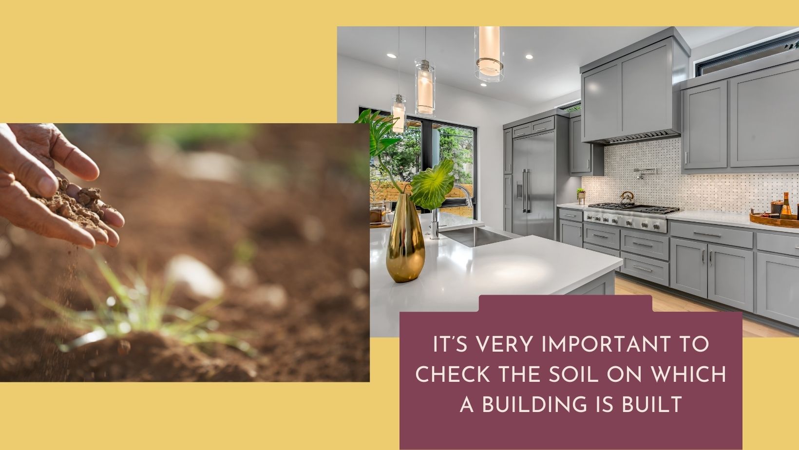 Checking the quality of construction: a perspective for a 2 or 3 BHK homebuyers in Hyderabad, India! 5 for quality of construction,It’s very important to check the soil on which a building is built