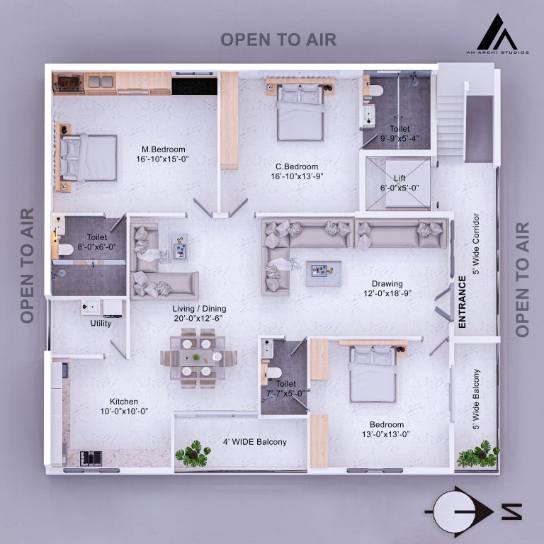 A Fully functional Utility Room Makes Your 2 3 BHK Home Truly