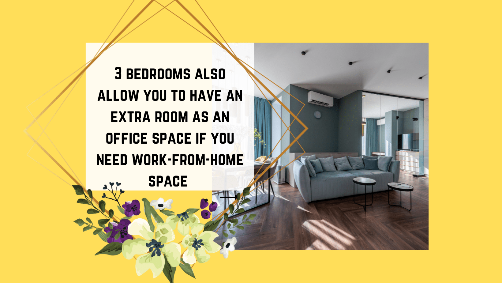 Reasons why 3 bedroom apartments are being preferred by Home buyers in India! 5 3bhk apartments are easier to rent