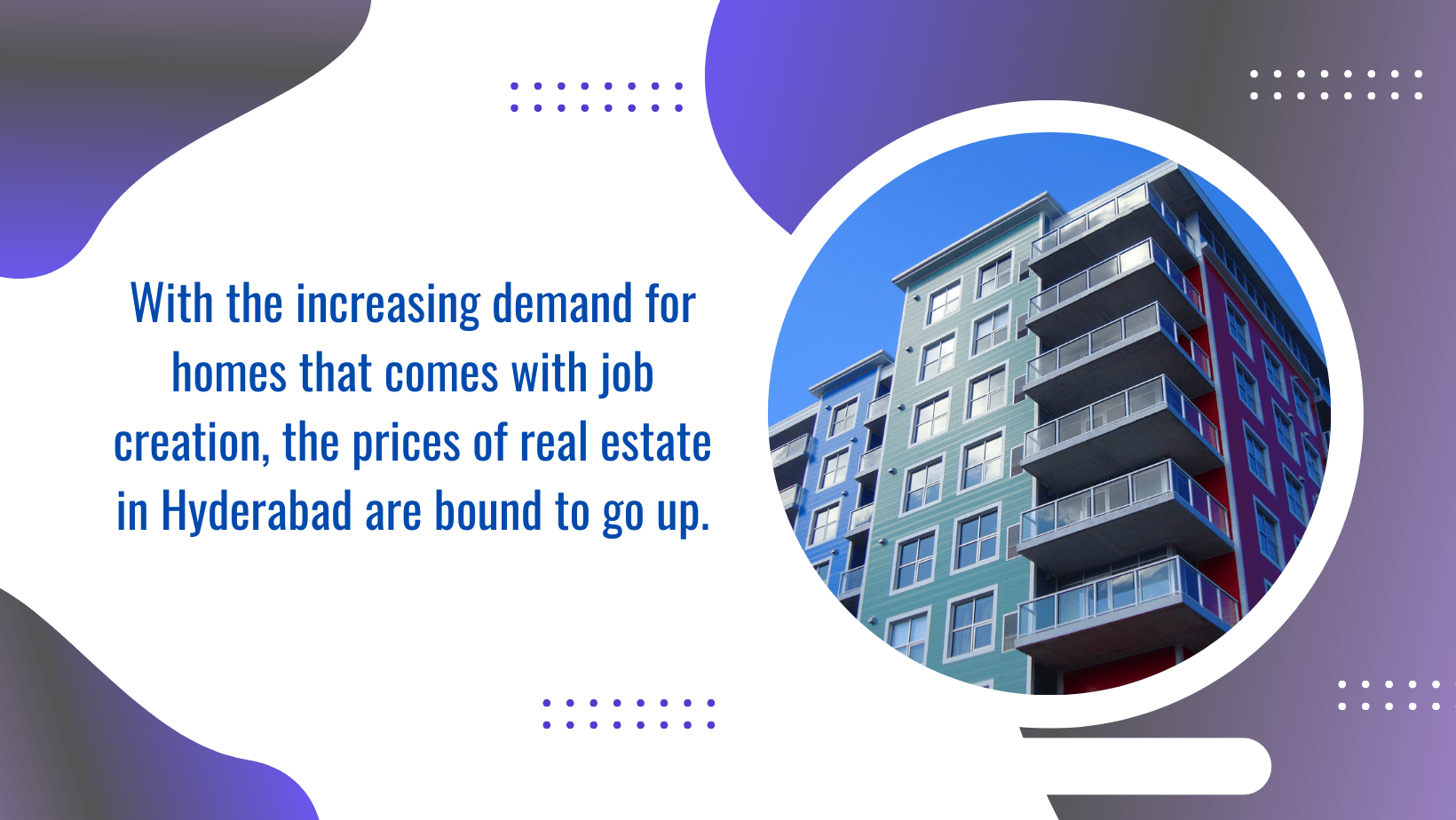 Real estate investing: a safe and rewarding option in Hyderabad! 5 Real estate investing in Hyderabad has high-growth potential