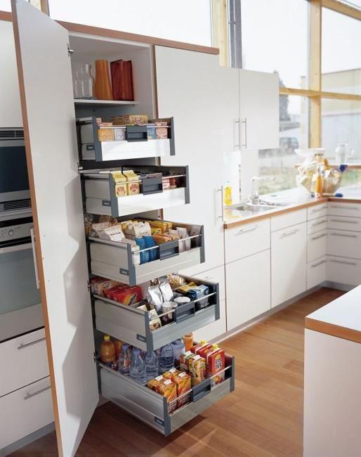 Ways to Open Small Kitchens, Space Saving Ideas from IKEA | Modular kitchen cabinets, Kitchen room design, Kitchen cabinet design