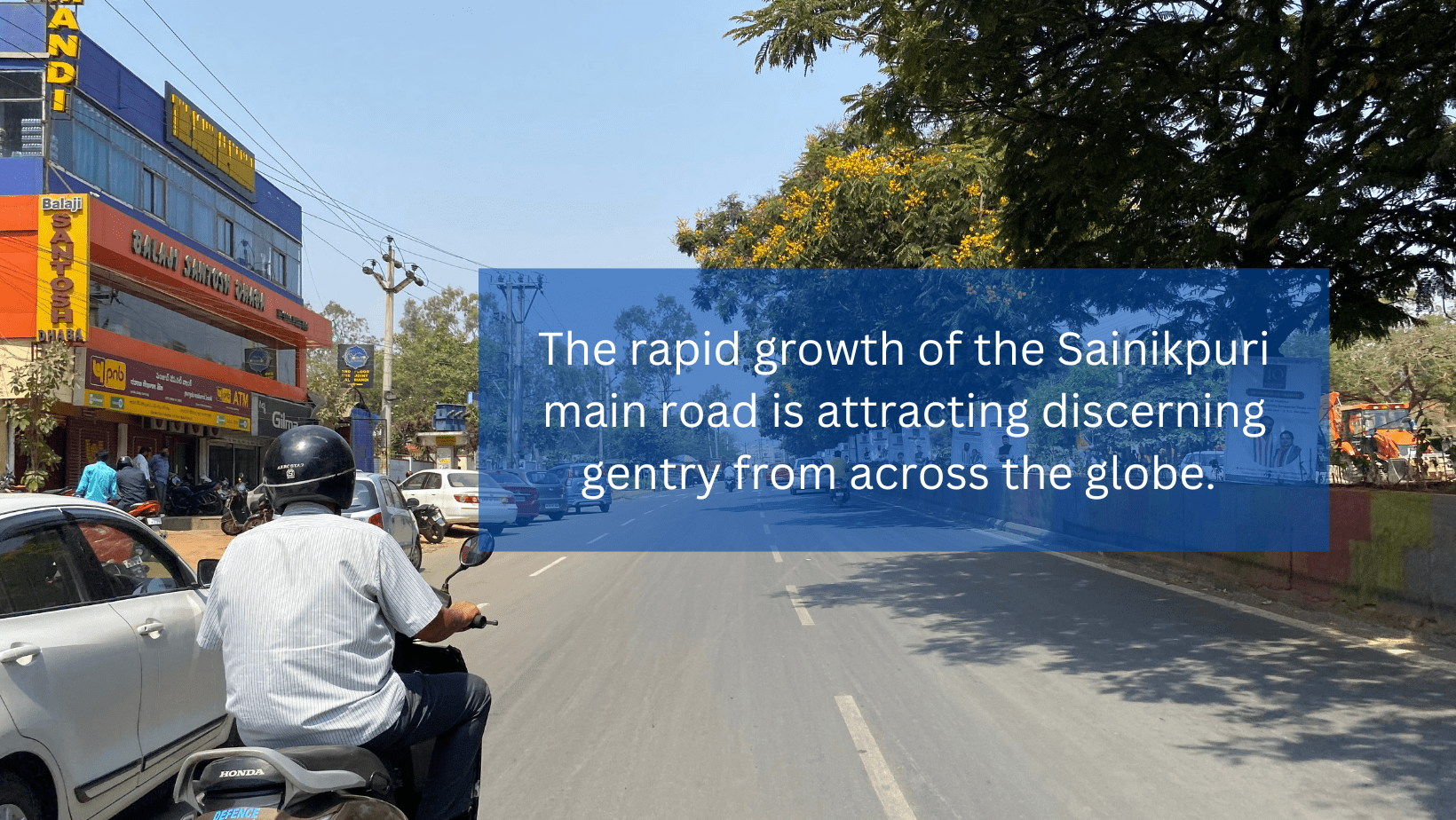 ‘Sainikpuri Main Road’ rapidly transforming into an attractive locality for home buyers in Hyderabad! 1 sainilpuri 1 min 1