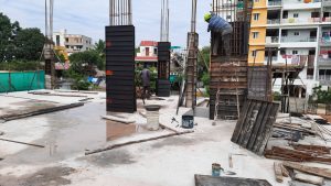 Tamanna lakeview 18 slab 1 cloumn work
