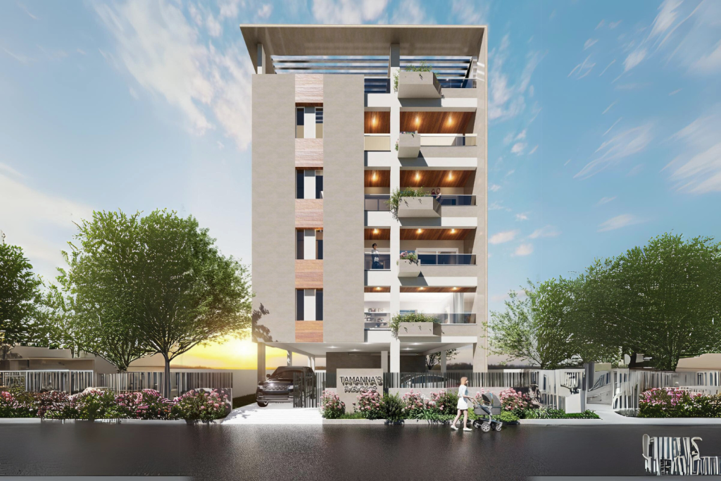 Tamanna Paradise Full Facade 2