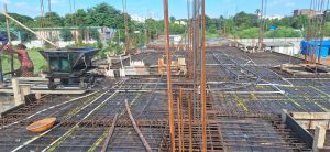 Slab steel work 4
