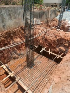 phase 1 footings