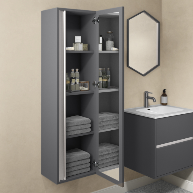Bathroom Storage Ideas for Indian Upper-Middle Homes 10 Wall Mounted Tall Bathroom Cabinet