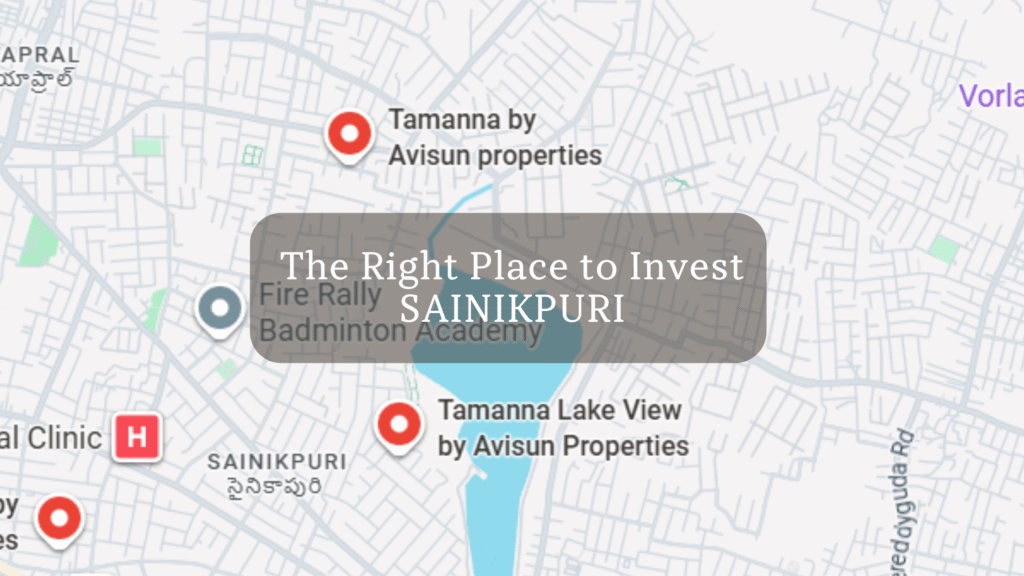 Explore Sainikpuri, Hyderabad – a well-connected and peaceful residential neighborhood with quality builder floors and apartments by Avisun Properties | ideal for families and professionals | www.avisunproperties.com