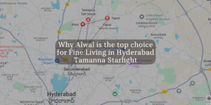 Prime residential location of Tamanna Starlight by Avisun Properties in Alwal, North Hyderabad
